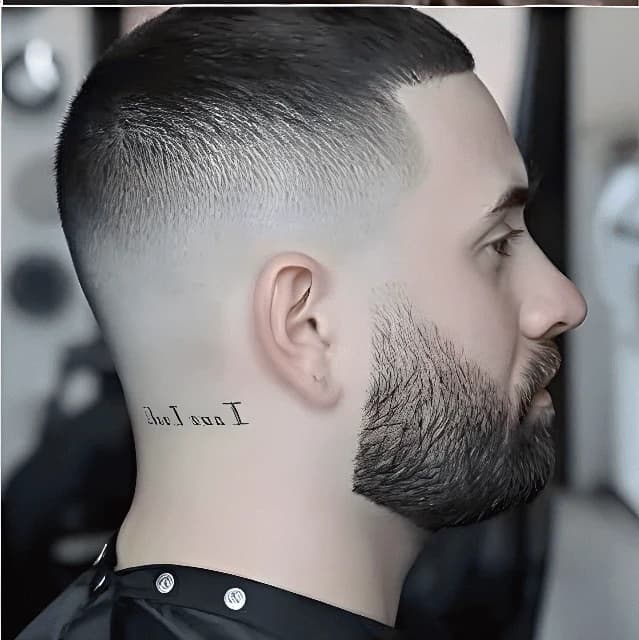 #5 guard buzz cut - 16mm visual example