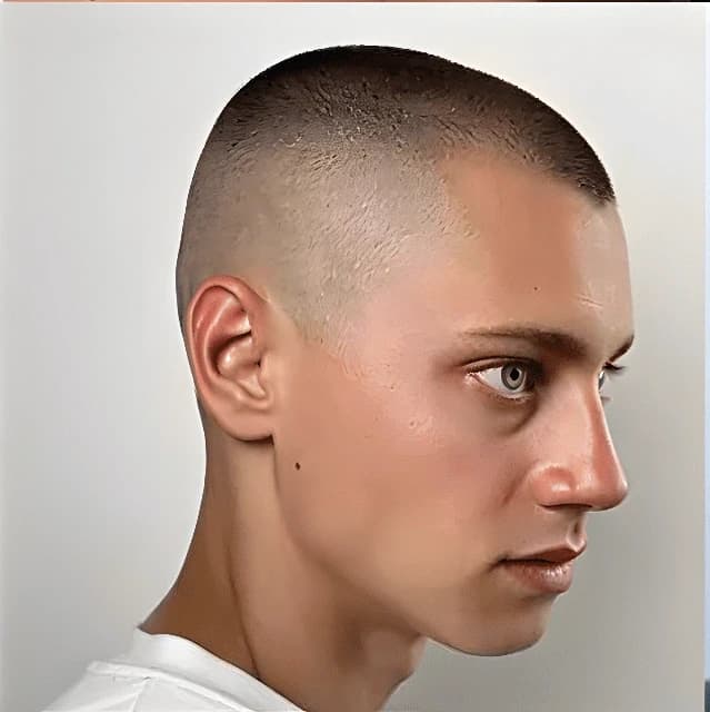 Guard #3 buzz cut example - 10mm